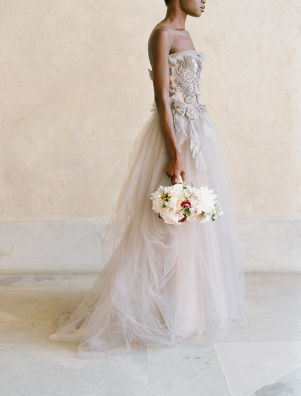 Photo of ethereal wedding dress by Elizabeth Messina Photography